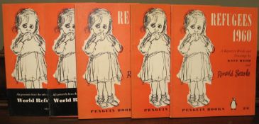 SEARLE (Ronald) & WEBB (Kaye) Refugees 1960, 4to, illus., card covers, PENGUIN BOOKS, 1st, 1960 -