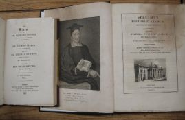 POCOCKE (E.) & WHITE (J.) Specimen Historiae Arabum, 4to, frontis, dampstaining, later cloth,