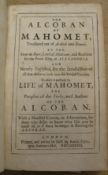 [KORAN] [ROSS (A.)] The Alcoran of Mahomet...to which is prefixed the Life of Mahomet, 8vo, pp. [