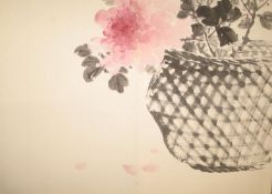 [JAPANESE ART] 5 mid-20th century folding sketchbooks, original ink & watercolours, featuring