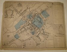 [MAP] DOIDGE (W. & H.) Surveyors: Plan of the Ancient City of Canterbury..., h-col'd engr. map, 24.5