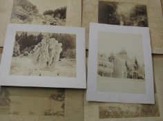 [PHOTOGRAPHS] 4 x BURTON BROS. of DUNEDIN (New Zealand) mounted landscape photos (foxed); & 2 x 