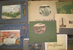 [PHOTO GUIDES - WORLD] Souvenir of the Panama Canal, obl. 4to, photo illus., card covers, ca.