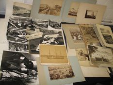 [PHOTOGRAPHS] mixed collection of photographs, 19th & 20th c., mounted / loose (Q).