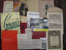 [ROYALTY etc.] Prince of Wales Investiture, 1911, three certificates engr. by G. Eve; misc. other