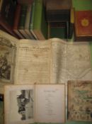 BOOKS, misc. collection, incl. a defective copy of Thornton's London, folio, 1784; bindings, field