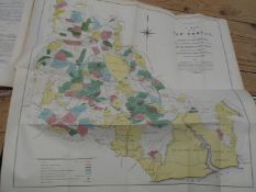 NEW FOREST, Commons Report of 1875, disbound, with folding large h-col'd map (1).