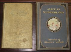 AUSTEN (Jane) Pride & Prejudice, 8vo, illus. by C. E. Brock, cloth gilt (worn), L., 1907; CARROLL (