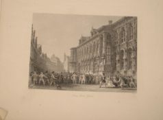 BELGIUM, 28 steel engravings, unframed (28).