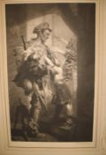 [WWI / BOVRIL] SALISBURY (Frank O.) [The Soldier's Return], photogravure, signed in pencil, proof
