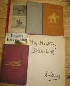 HUNTING, HORSEMANSHIP, small q. (6).