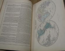 [ATLAS] HUGHES (W.) & HALL (S.) General Atlas of the World, folio, single & double-page maps as