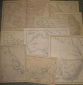[MAPS] AUSTRALIA / NEW ZEALAND, coll'n of 12 maps, unframed (12).