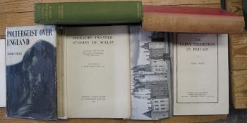 SPENCE (Lewis) The Fairy Tradition in Britain, clo., [1948]; PRICE (Harry) Poltergeist Over England,