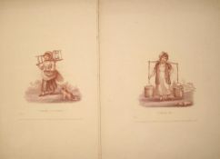 TRADES, collection of 6 loose stipple engravings, 11 x 8.75 inches [S.], printed in bistre (6).