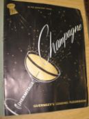 GUERNSEY, a scrapbook of diverse souvenir material, jeweller's receipts etc., 1960's.