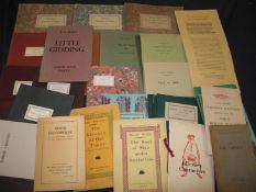 PAMPHLETS, misc. P. P. & other literary productions, by or about various authors, Raymond Lister,