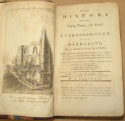 HARGROVE (E.) History...of Knaresbrough with Harrogate, 12mo, frontis & 4 plates, folding map, 4th