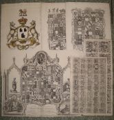 [HERALDRY] 10 plates from Segar & Edmondson's 