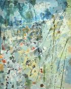 Camille Bryen (1907-1977) French, 'Flowers', watercolour, signed and dated 1959, 13.5