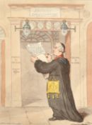 James Gillray (1757-1815) British, 'The Chancellor of the Inquisition Marking the Incorrigibles',