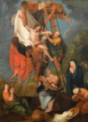 After Charles le Brun, 19th Century, 'The Descent from the Cross', oil on canvas, 33