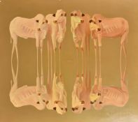 Peter Von Artens (1937-2003) Argentinian, 'Reflection', oil on canvas, inscribed and signed,