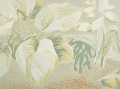 Ruth Hodge, 'Leaves', a colour screen print, signed, inscribed and numbered 6/15 in pencil, 21