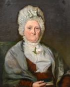 19th Century English School, a portrait of a seated lady, oil on canvas, 30