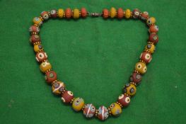 Decorative necklace.