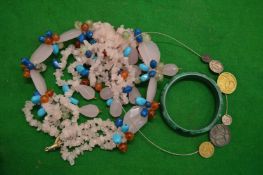 A bag of bijouterie.