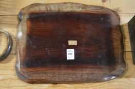 A Chinese hardwood stand.