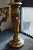 A good Doulton Lambeth art nouveau glazed pottery jardiniere stand.