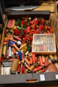 A collection of various shotgun cartridge cases etc.