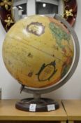 A globe.