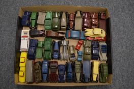 A good collection of Dinky die cast model cars etc.