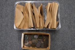 A good Gentleman's lifetime collection of coins to include Roman and other.