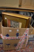 A quantity of paintings, prints etc.