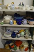 A large quantity of household and decorative china etc.