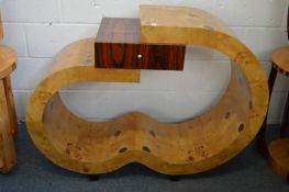 A stylish art deco style console table.