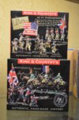 King and Country series two boxed figures.