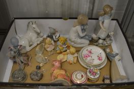 Lladro and other miscellaneous collectables.