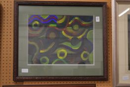 A modern abstract oil painting.