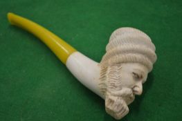 A Meerschaum pipe of an Arab gentleman.