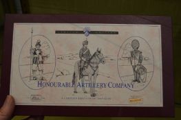 Britains boxed set, The Honorable Artillery Company.