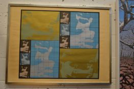 Bill Meya, One hand ten times, limited edition print 5/16.