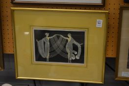 A stylish study of two female figures.