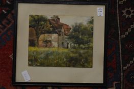 Two watercolours and another picture.