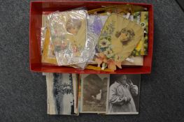 Postcards and other ephemera.