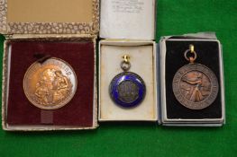 Various medallions etc.